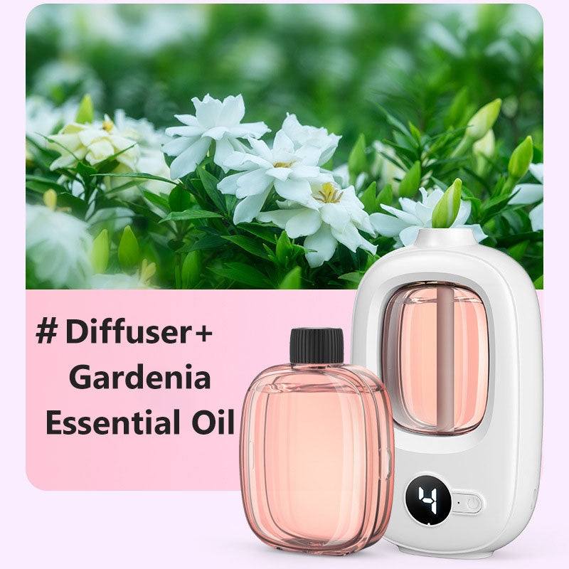 📢📢50 % RABATT! ⏰🎶Kabelloser Aroma-Diffusor mit Sandelholzduft – 4 Timer, leiser Betrieb & elegantes Dufterlebnis🌿💡