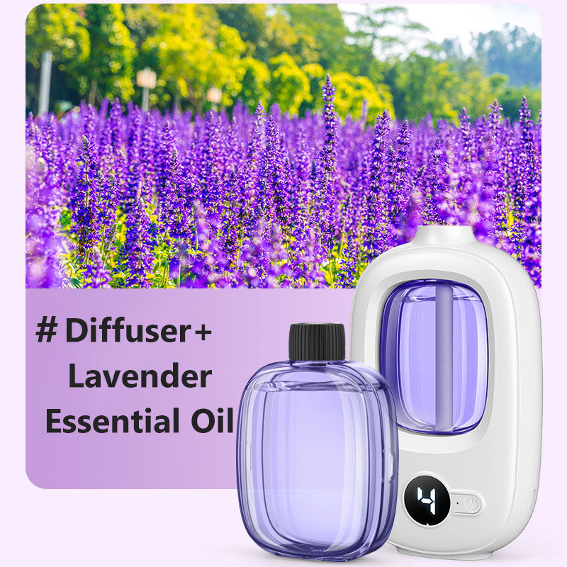 📢📢50 % RABATT! ⏰🎶Kabelloser Aroma-Diffusor mit Sandelholzduft – 4 Timer, leiser Betrieb & elegantes Dufterlebnis🌿💡