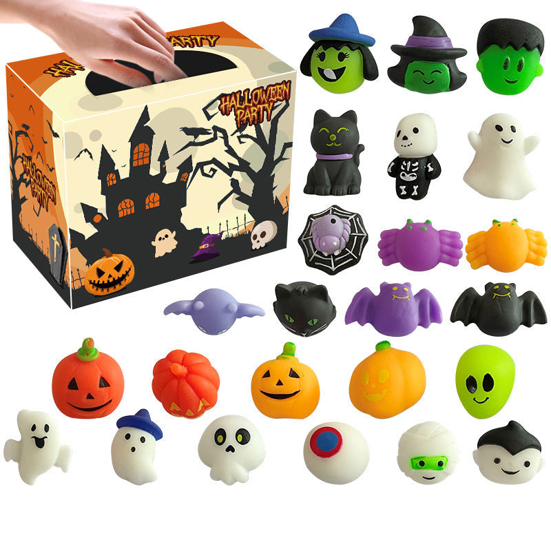 🎃👻Halloween Squishy Set – Kleine Überraschungen für die ganze Party