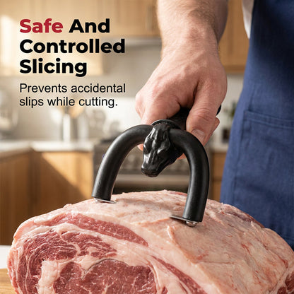🥩 50% OFF NOW! Handheld fat trimmer for beef & pork – U-shaped blade holder, stainless steel blades, and ergonomic grip – perfect for grilling, meal prep, and cooking for large groups 🍖