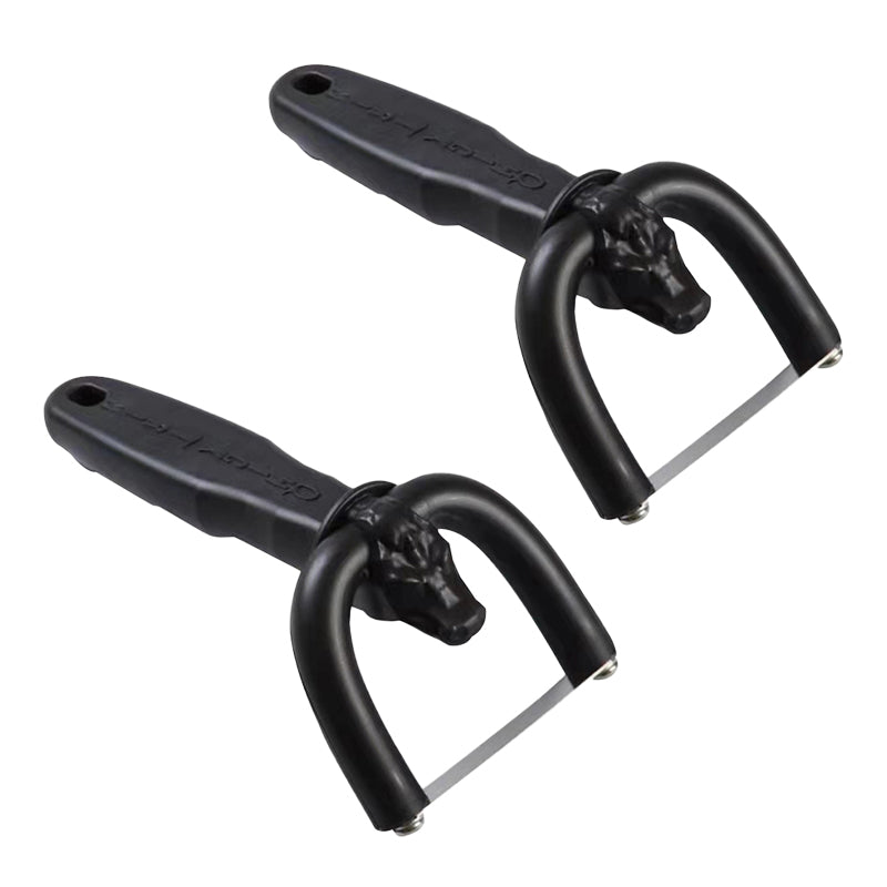 🥩 50% OFF NOW! Handheld fat trimmer for beef & pork – U-shaped blade holder, stainless steel blades, and ergonomic grip – perfect for grilling, meal prep, and cooking for large groups 🍖