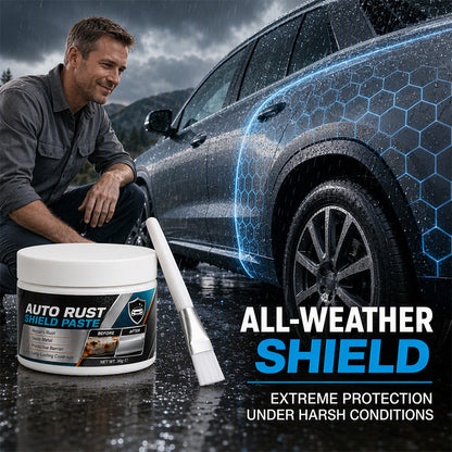 🚗💧Auto Metall Rost Reparatur Paste ｜Schnelle DIY Rostversiegelung für Radhaus, Türspalten & Fahrzeugunterboden – Repariere beschädigte Metallstellen, bring altes Blech wieder zum Neuzustand, dauerhafter Schutz vor Streusalz & Feuchtigkeit
