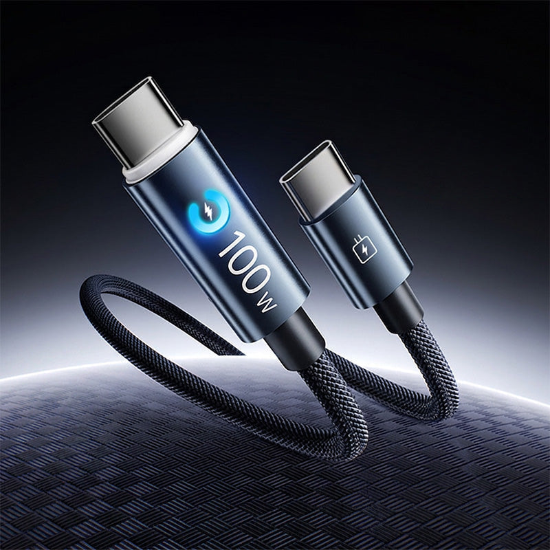 🔋100W USB Schnellladekabel –Schützen Sie Ihren Handyakku vor Beschädigung, Überhitzung und Kabelbruch | geeignet für alle elektronischen Geräte