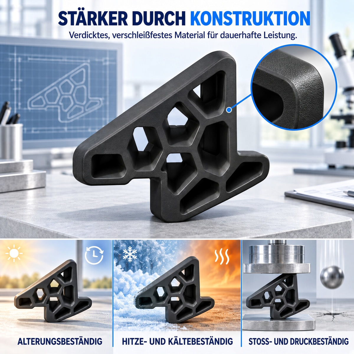 🚪✨ 50 % Rabatt – 1 Kaufen, 1 Gratis! Sicherer Türstopper | Stoßdämpfend & Für Schiebefenster Und Balkontüren 🛡️🔇