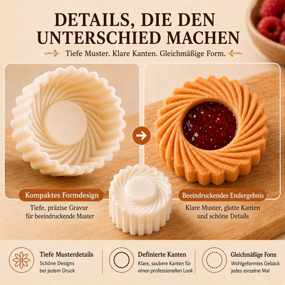 🥮🥮1 kaufen, 1 gratis! Kreative 2-in-1-Teigform – Zwei Designs für einfaches & schönes Backen